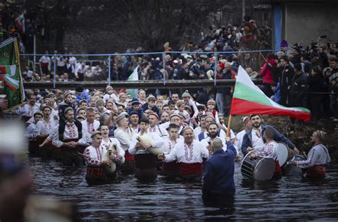 Bulgarians celebrate the feast of Epiphany with traditional rituals